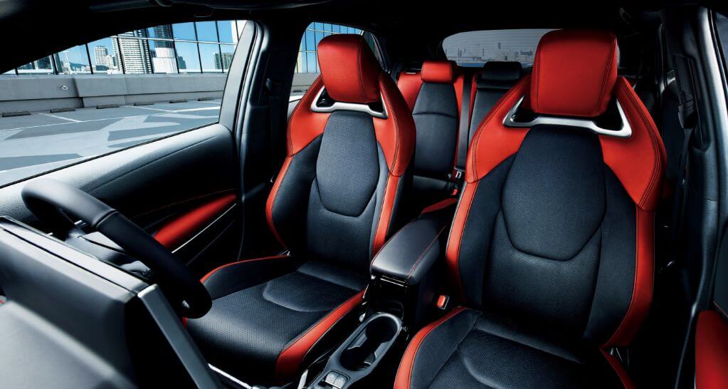 本革+ブランノーブ(R)/センシャルレッド